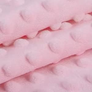 CREVENT Cozy Plush Baby Security Blanket Loveys for Baby Girls, Minky Dot Front + Sherpa Backing with Animal Face (Pink Unicorn + Tag)