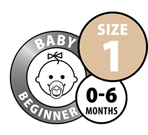 BIBS Pacifiers Colour Collection | Natural Rubber Baby Pacifier | Set of 2 BPA-Free Soothers | Made in Denmark | 0+ Months (Pack of 2) | Blossom