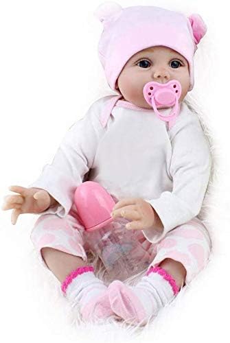 CHAREX Reborn Baby Dolls Girl - 16 Inches Realistic Soft Vinyl Newborn Baby Doll That Look Real, Best Toy for Kids Ages 3+