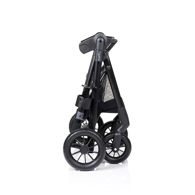 Evenflo Pivot Modular Travel System with LiteMax Infant Car Seat (Casual Gray)