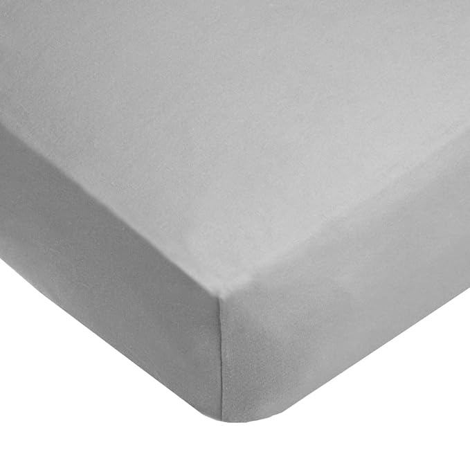 American Baby Company 3 Pack 100% Natural Cotton Fitted Crib Sheets 52" x 28" - Soft, Breathable, Hypoallergenic & Gentle Toddler Bed Sheets, Navy Whale/Gray/White, Neutral for Boys & Girls