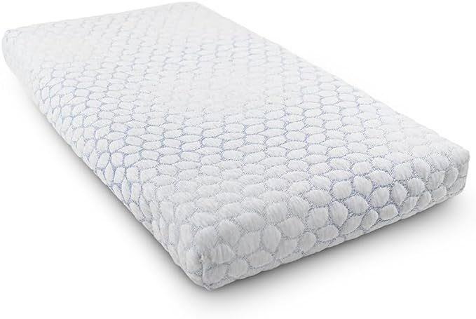 Lullaby Earth Gentle Start Breathable Infant & Toddler Crib Mattress - 2-Stage Lightweight & Waterproof - Non-Toxic for Baby & Toddler Bed