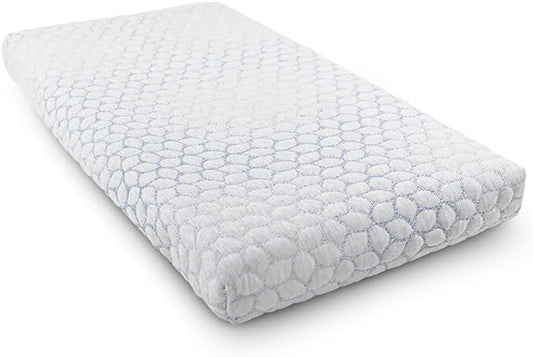 Lullaby Earth Gentle Start Breathable Infant & Toddler Crib Mattress - 2-Stage Lightweight & Waterproof - Non-Toxic for Baby & Toddler Bed