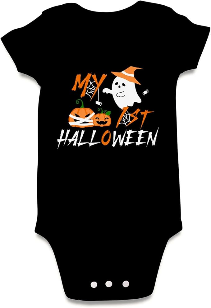 Funnycokid Baby Boys Girls Bodysuit Funny Newborn Romper Short Sleeve Infant Neutral Outfits Jumpsuit 0-12 Months