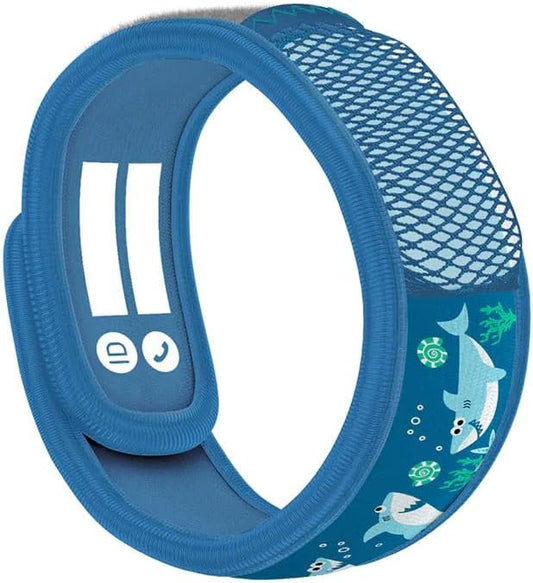 para 'Kito Mosquito Repellent Kids Wristband - Sharks