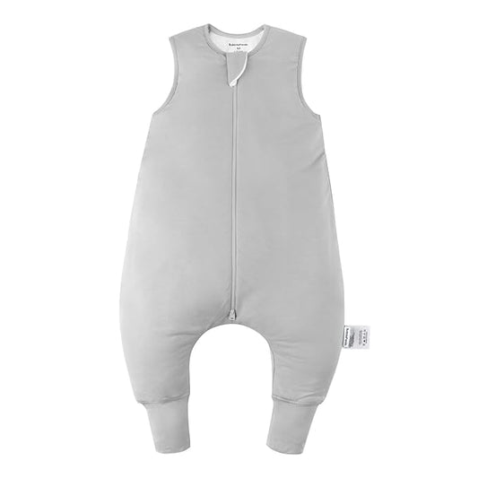 BubblePanda Rayon Made From Bamboo Toddler Sleep Sack with Feet 24-36 Months 2.5 Tog Winter Ultra Soft Warm Baby Sleep Bag Walker 2t-3t Quilted Thick Wearable Blanket with Legs 2-Way Zipper