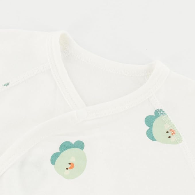 Premie Side Snap Baby Shirt for Preemie Baby, Purcotton Side Snap Tees for Newborn Baby Girls&Boys