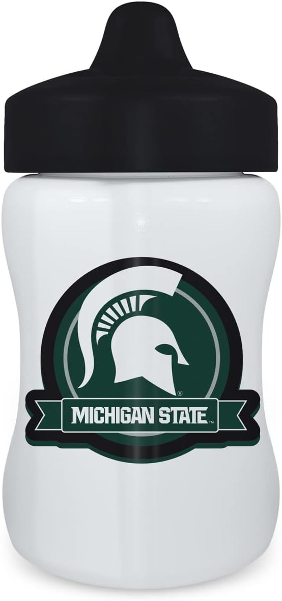 Baby Fanatic Toddler Sippy Cup - Michigan State Spartans, 9 oz, BPA-Free