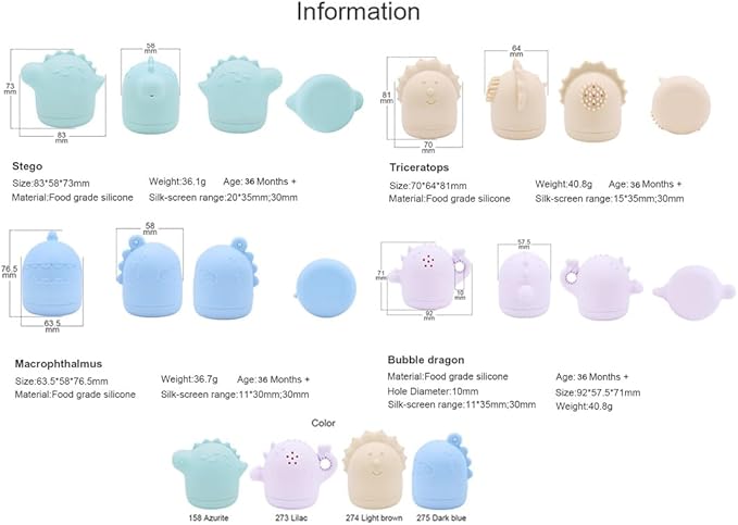 Safe Sensory Bath Toy Set for Baby Toddlers Dragon Family Set BPA Free Food Grade Silicone Tub Toys Perfect as a Bath or Shower Toys for Bathtub Pool Water Play Fun(4pack)