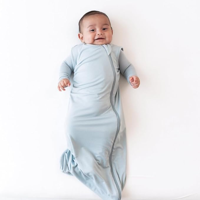 KYTE BABY Unisex Sleep Bag for Babies and Toddlers, 97% Rayon Made From Bamboo, 3% Spandex, 0.5 Tog (XL, Fog)