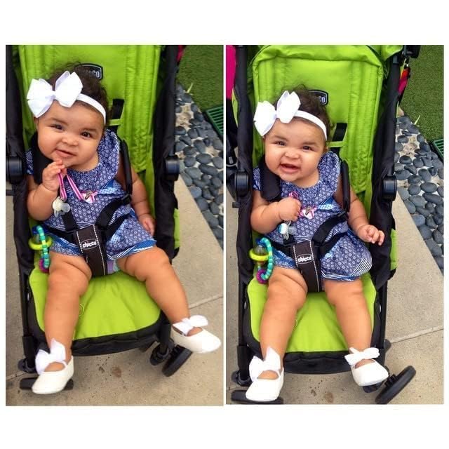 Baby Buddy Pacifier Clip Holder, Newborn Essential with Universal Fit for All Binky and Teether Brands, Ages 4+ Months, Black & White, 1 Pack
