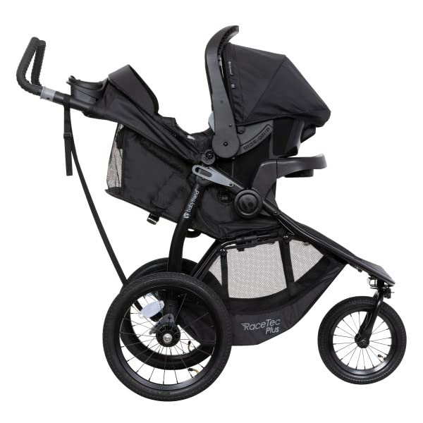 Baby Trend Expedition® Race Tec™ PLUS Jogger Travel System with EZ-Lift™ PLUS Infant Car Seat, Ultra Black