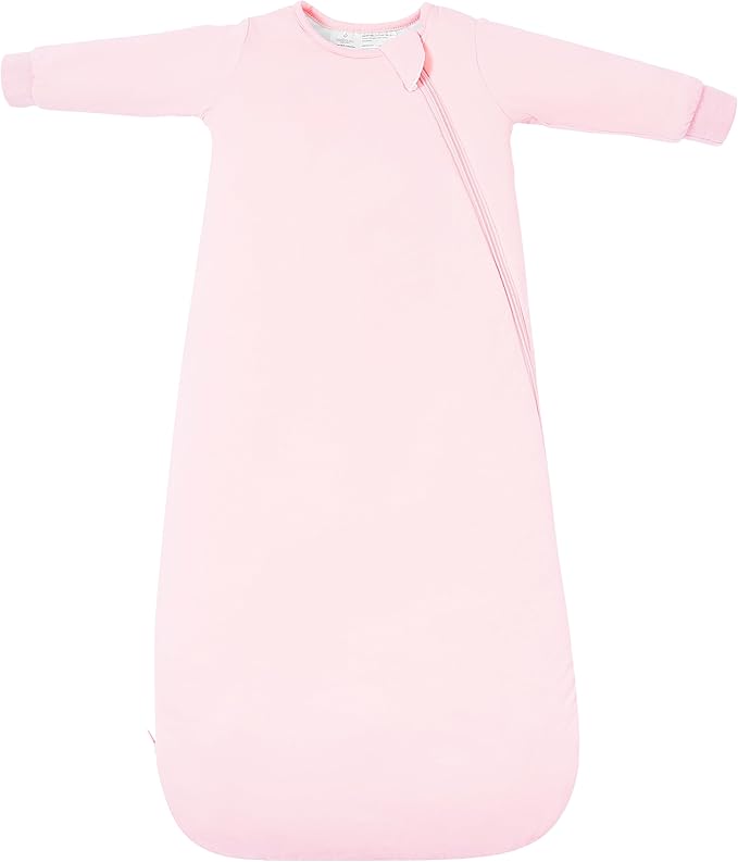Baby Sleep Sack Long Sleeve Wearable Blanket 1.0 TOG, Premium Soft Infants Sleeping Bags with 2-way Zippers