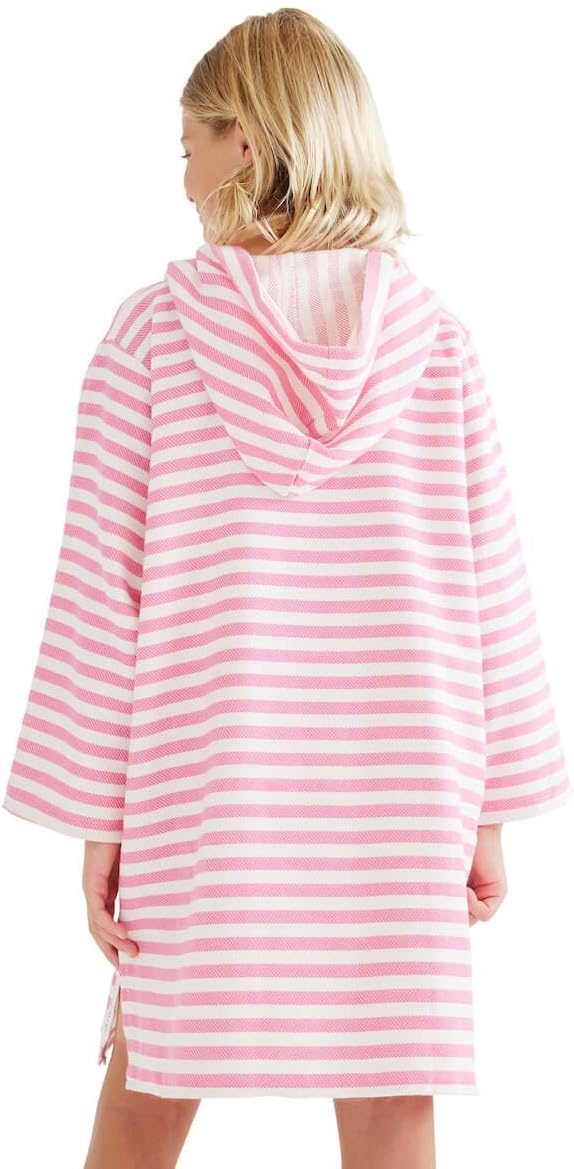 SAMMIMIS Kids Bathrobe and Boys & Girls Swim Cover Up - Hooded Kids Beach Towels - Towel Poncho - Turkish Cotton - Medium (5-8 Years)