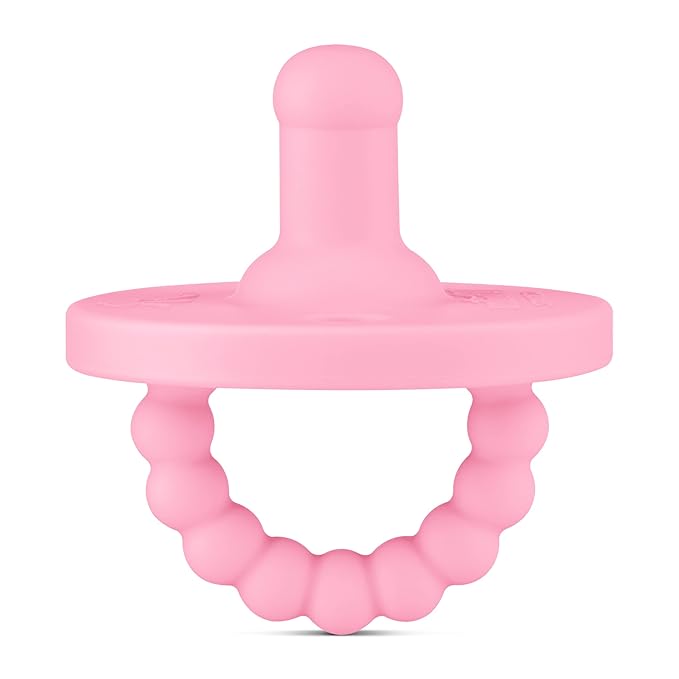 Ryan & Rose Cutie PAT Pacifier Teether (Stage 2, Taffy)