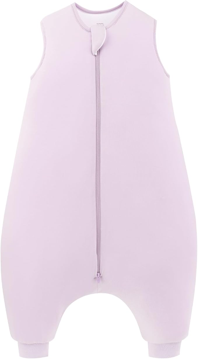 Supersoft Toddler Sleep Sack with Feet 1.0 TOG Premium Bamboo Viscose Sleep Bag Walker with Legs 12-18-24-2t-4t-5t