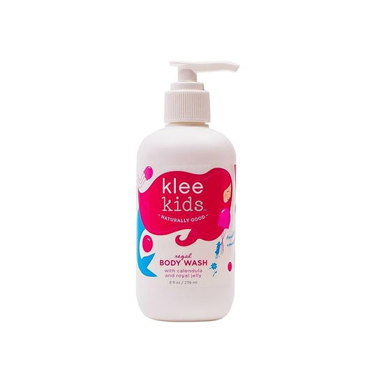 Luna Star Naturals Klee Kids Regal Body Wash with Calendula and Royal Jelly (8oz)