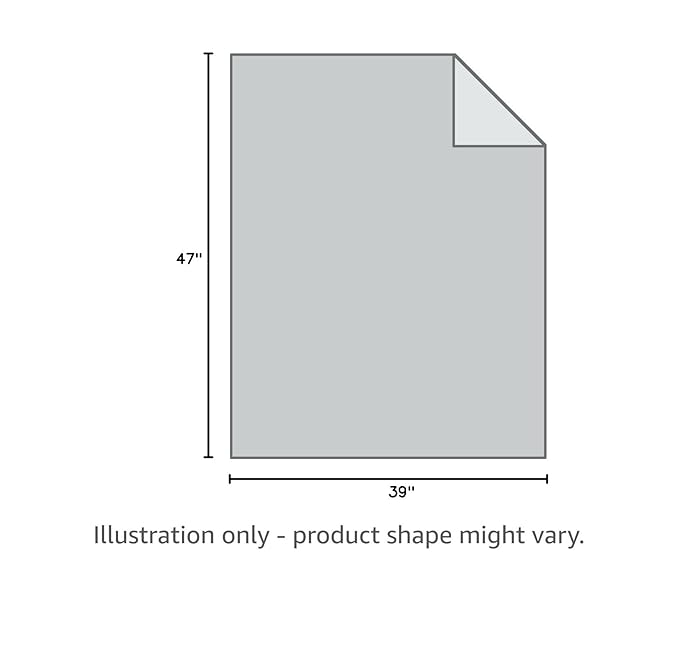 NTBAY Down Alternative Toddler Comforter, Lightweight and Warm Solid Color Baby Crib Quilted Blanket, 39x47 inches, Smoke Grey