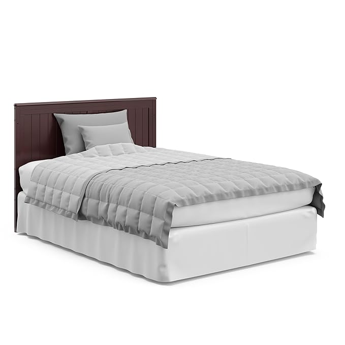 Graco Hadley All-in-One Convertible Crib & Changer (Espresso) – GREENGUARD Gold Certified, Fits Standard Crib Mattress, Converts to Toddler Bed and Full Bed, 4 Adjustable Mattress Heights