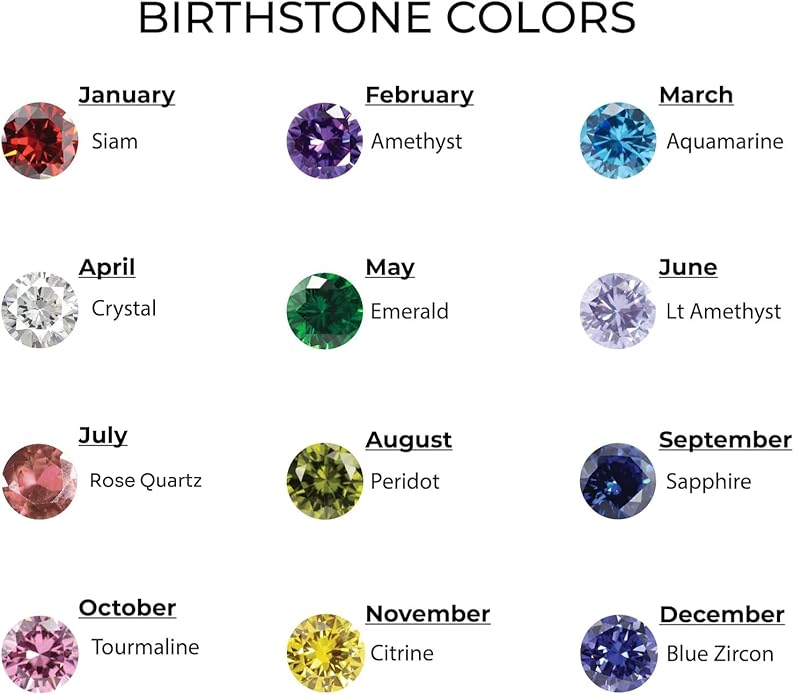 Custom Baby Birthstone Bracelets with Name for Infant Girls, Personalized 18K Gold Plated Bracelet Engraved Name Baby Birthday Gifts for Boys, Kids Jewelry for Girls