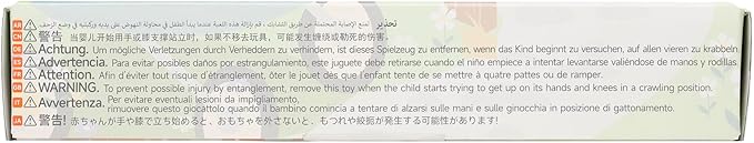 TUMAMA Car Seat Toys for Babies 0-6 Months, Stroller Toys for Infant 0-6 Months, Newborn Sensory Hanging Rattle Arch Toy with Butterfly Elephant Owls,Musical Toy for Baby 6-12 Months