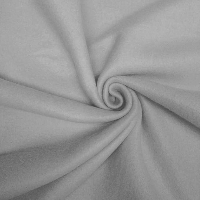 American Baby Company 2-Piece Fleece Blanket with Silk-Like Satin Trim set, Soft, Warm & Cozy, Gray and White, 30" x 30" for Boys and Girls, Perfect for Baby Carrier, Stroller, Travel and Gifting