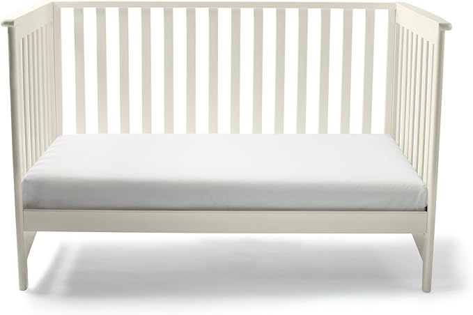 Naturepedic Organic Baby Crib Mattress - Lightweight 2-Stage Infant & Toddler Bed - Waterproof, Non-Toxic, Standard Size 52" x 28"