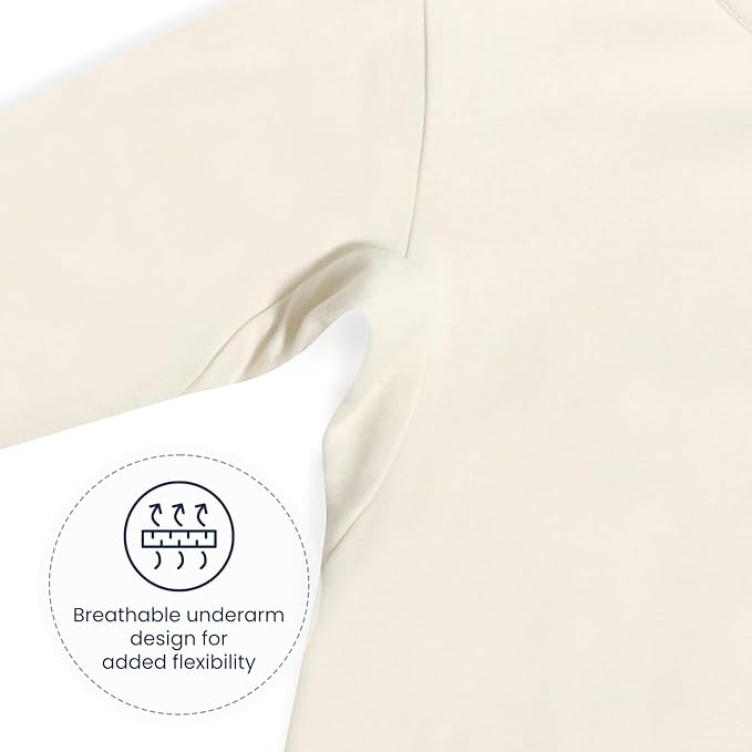 Unisex Sleeping Bag for Babies and Toddlers 1.0 Tog Sleep Sack 0-6Months, Newborn Sleep Sack, Wearable Blanket Baby, One Piece Long Sleeves, Gifts for Baby