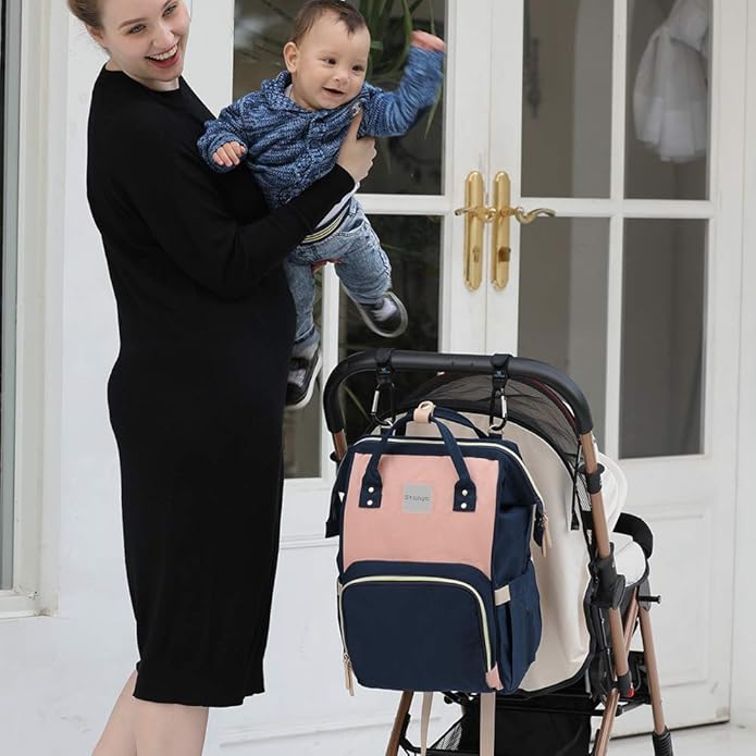 PERSONALIZED Large Diaper Bag Knapsack Custom Diaper bag Monogram Backpack