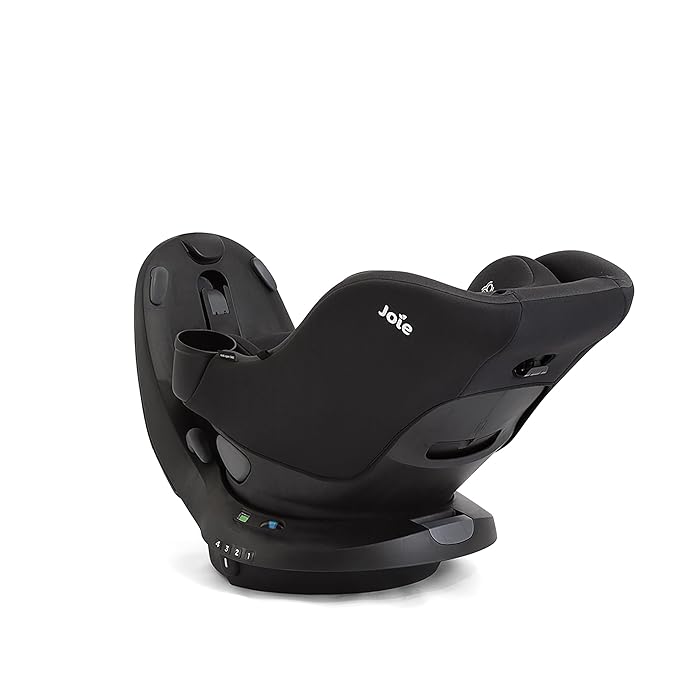 Joie Chili Spin 360 2-in-1 Rotating Convertible Car Seat with a 360 Spin and Easy Installation - Lower Anchor Attachment or Vehicle Belt Installation (Shale)