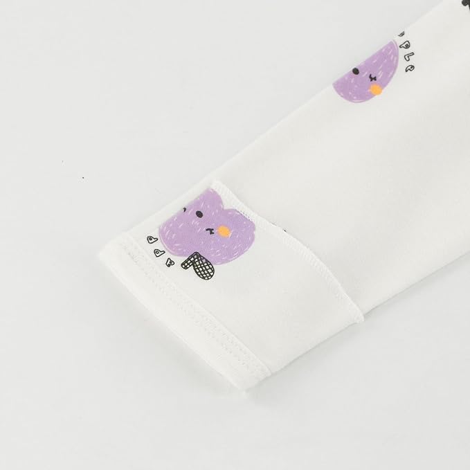 Premie Side Snap Baby Shirt for Preemie Baby, Purcotton Side Snap Tees for Newborn Baby Girls&Boys