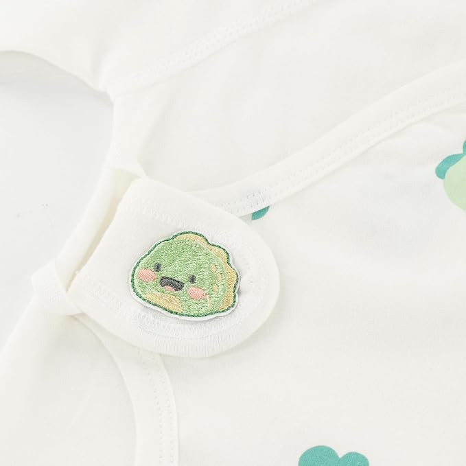 Premie Side Snap Baby Shirt for Preemie Baby, Purcotton Side Snap Tees for Newborn Baby Girls&Boys