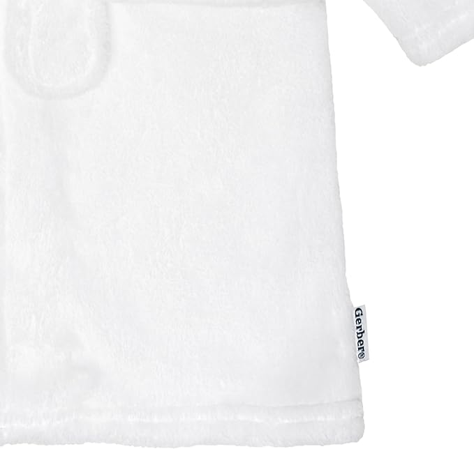 Gerber Unisex Baby Plushy Soft Hooded Animal Character Bathrobe