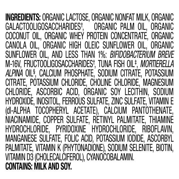 Happy Baby Organics Stage 2 Infant Formula, 6 12 Months, Milk Based Organic Baby Formula Powder with Iron, Probiotics & Prebiotics for Immune & Digestive Support, 22.9 Ounce (Pack of 1)
