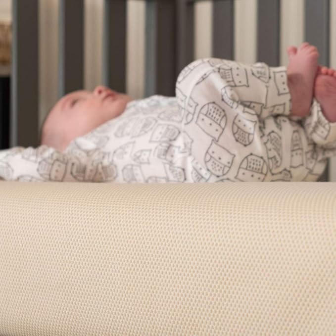 Naturepedic Organic Crib Mattress - 2-Stage Lightweight Infant & Toddler Mattress with Protector Pad - Waterproof, Breathable & Non-Toxic Mattress for Baby and Toddler Bed