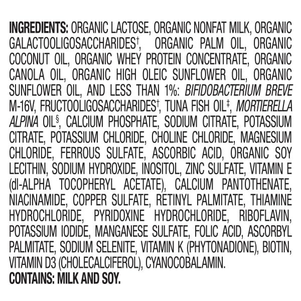 Happy Baby Organics Stage 2 Infant Formula, 6 12 Months, Milk Based Organic Baby Formula Powder with Iron, Probiotics & Prebiotics for Immune & Digestive Support, 22.9 Ounce (Pack of 2)