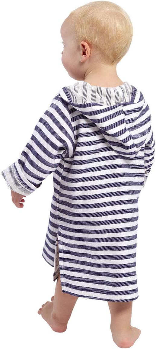 SAMMIMIS Toddler Bathrobe & Swim Cover Up for Girls & Boys - Hooded Baby Beach Towels - Poncho Towels for Baby - Turkish Cotton - XS (6 Months to 2 Years)