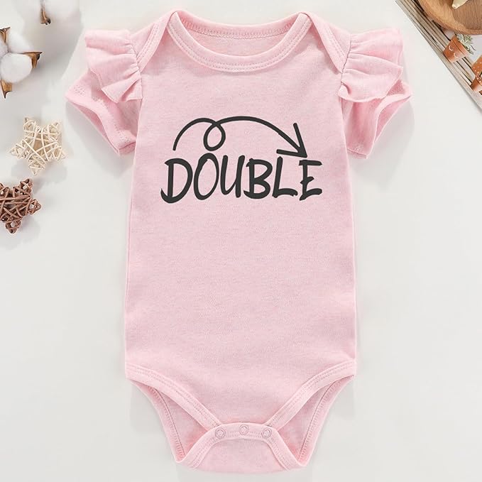 Double Trouble Newborn Twins Outfits Boy And Girl Baby Items outfits matching
