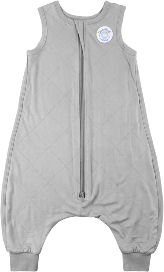 Dreamland Baby Toddler Sleep Sack with Feet, 1.0 TOG – Ultra Soft Viscose Wearable Blanket. Machine Washable, 2-Way Zipper.
