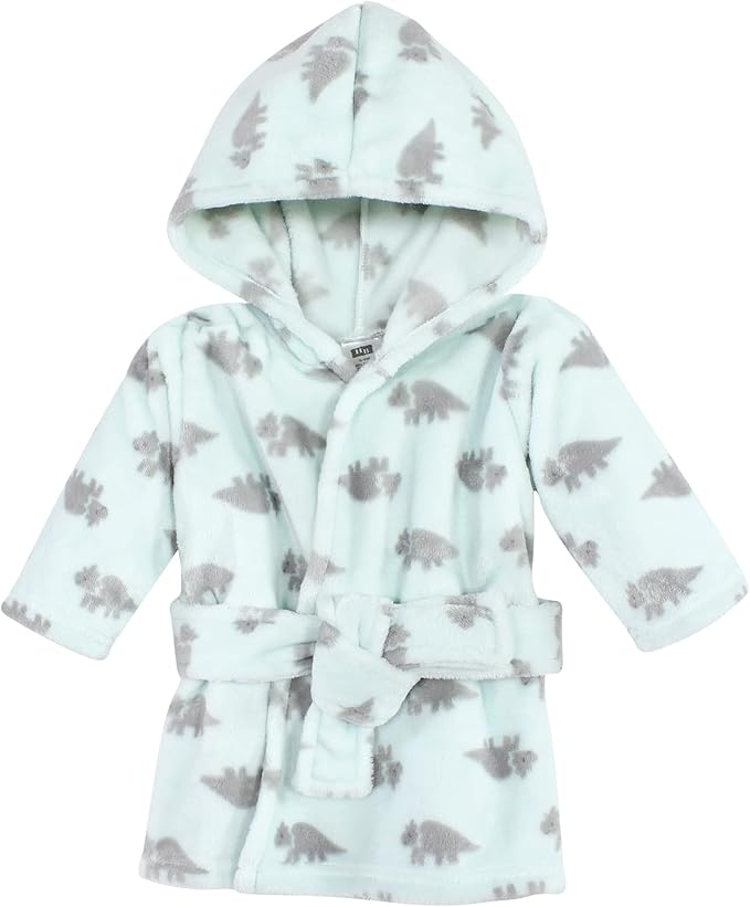 Hudson Baby Unisex Baby Plush Animal Face Bathrobe