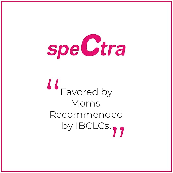 Spectra - Cooler Bag Storage Kit for Breast Milk - Pink (Ice Pack and 2 Wide Neck Bottles)