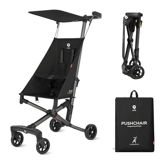 Ultra Lightweight Travel Stroller for Baby Aged 6-36 Months, Small Compact Folding Stroller with Backpack & Sun Visor for Kids Ages 1 to 3 Years Old - Fits Airplane Easy Carry and Storage