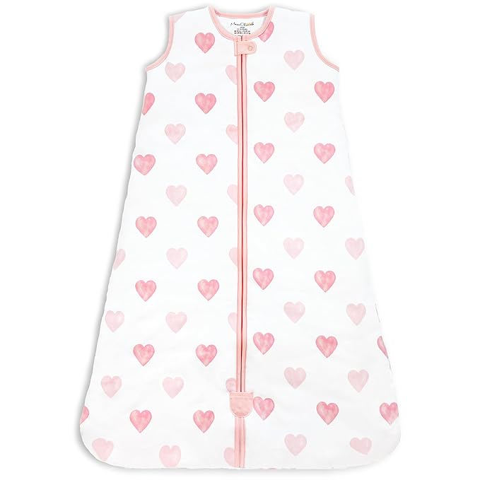 Mama Cheetah Baby Sleep Sack 2.5 TOG, Winter Baby Sleeping Bag with 2-Way Zipper, Organic Cotton Swaddle Transition Wearable Blanket for Boy Girl Infant Toddler, 24-48 Months, 1-Pack