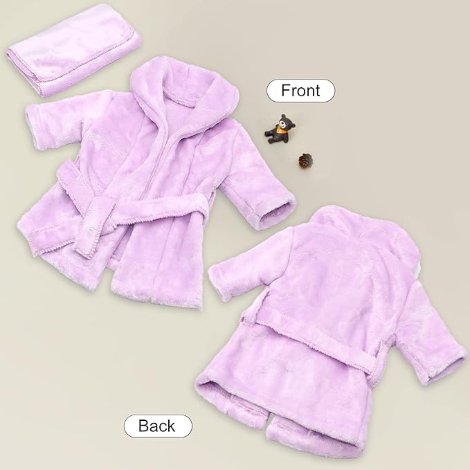 SPOKKI Newborn Photography Props Baby Girl 5 PCS Bathrobes Bath Towel Outfit with Slippers Cucumber Photo Props for Infant Boys Girls(0-6 Months)