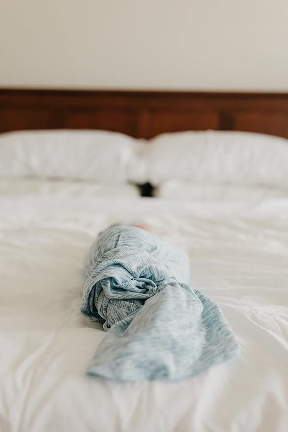 Copper Pearl Baby Swaddle Blanket - Premium Knit Baby Blanket, Large Soft Stretchy Receiving Blankets for Baby Boy and Girl, Swaddles for Newborn, Infant, and Toddler (Lennon)