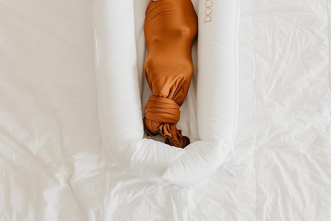 Copper Pearl Large Premium Knit Baby Swaddle Receiving Blanket Powell