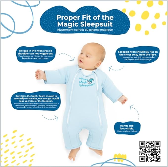 Baby Merlin's Magic Sleepsuit Girls' Habits,Safety