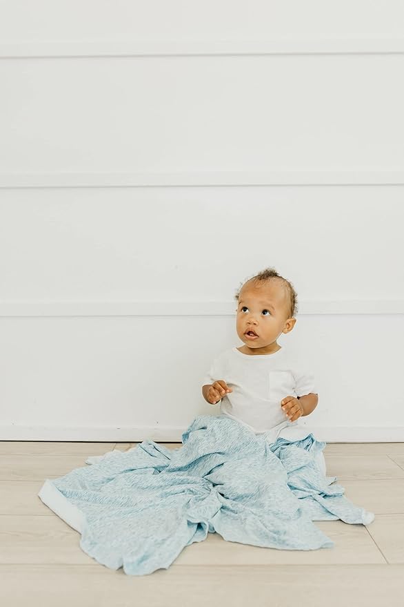 Copper Pearl Baby Swaddle Blanket - Premium Knit Baby Blanket, Large Soft Stretchy Receiving Blankets for Baby Boy and Girl, Swaddles for Newborn, Infant, and Toddler (Lennon)