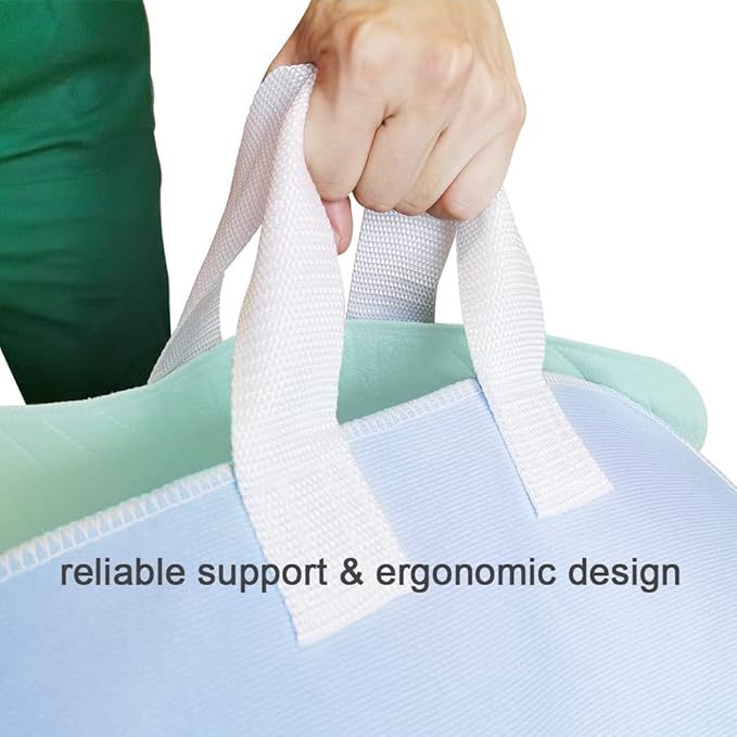 2 Pack Bed Pads for Incontinence Washable Reusable Mattress Pad Waterproof with 4 Convenient Handles Bed Pads for Incontinence Person 36” × 34” Inch
