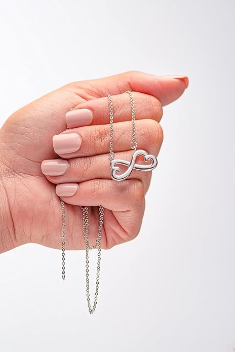 To My Beautiful Daughter Necklace from Mom & Dad | Cubic Zirconia Pendant with Heartfelt Message Card & Gift Box | Daughter Birthday, Graduation, Christmas Jewelry Gift from Parents